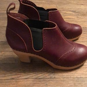 Swedish Hasbeens gorgeous clog boot Toffel Chelsea